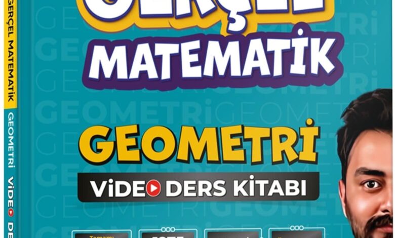 Gerçel Matematik DGS KPSS TYT ALES Geometri Video Ders Kitabı KR Akademi Yayınları