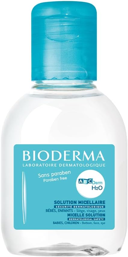 Bioderma ABCDerm H2O Bebekler için Durulama Gerektirmeyen Micellar Su Bez Bölgesi, Yüz, Göz Çevresi 100 ml