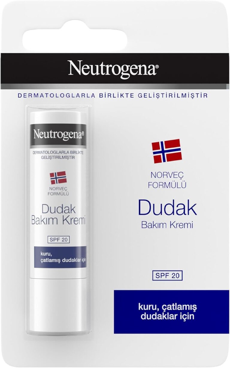Neutrogena Norveç Formülü Güneş Koruma Faktörlü (SPF 20) Dudak Nemlendiricisi