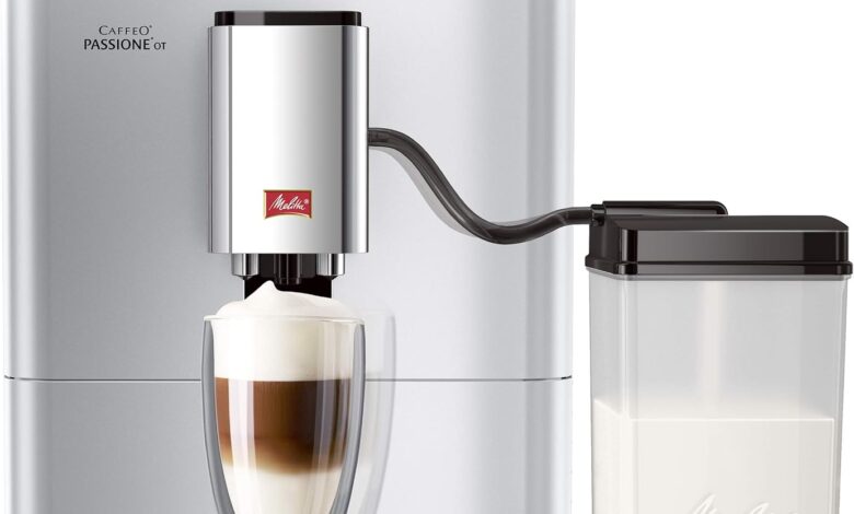 Melitta Caffeo Passione OT Tam Otomatik Kahve Makinesi Siyah Gümüş