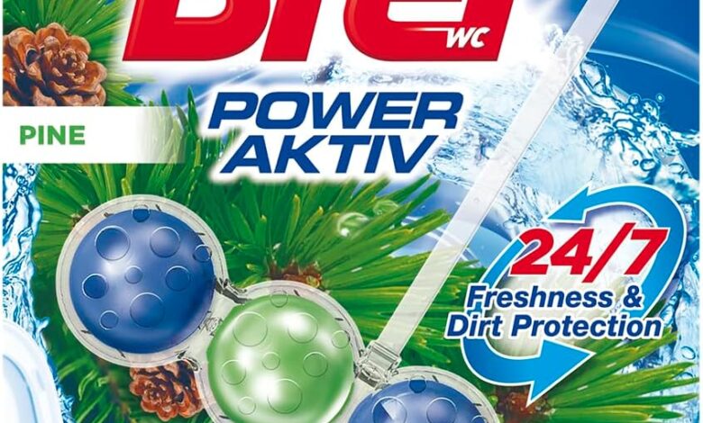 Bref WC Power Aktiv Çam Klozet Temizleme Topları 1 x 1 Adet, Çam 1