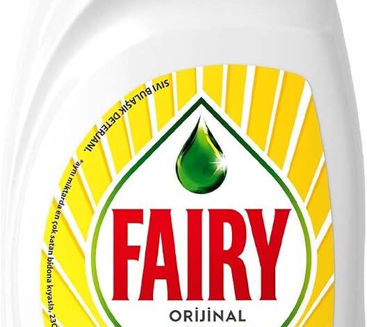 Fairy Orijinal Sıvı Bulaşık Deterjanı 650 ml Limon Kokulu, 1lü paket