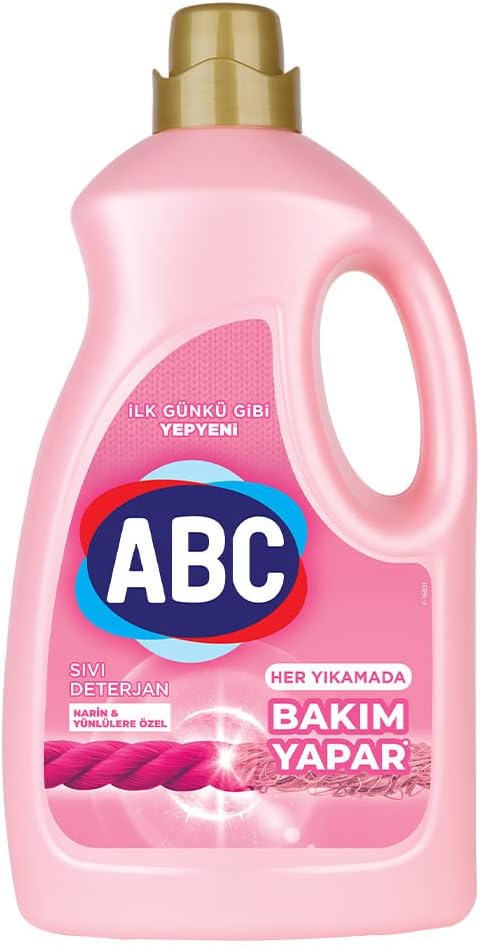 ABC DETERJAN Sıvı Çamaşır Deterjanı Narinler 3 L