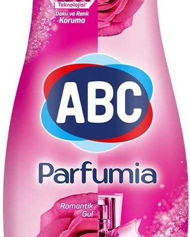 ABC DETERJAN Parfumia Konsantre Yumuşatıcı Romantik Gül (Pembe) 1440 Ml