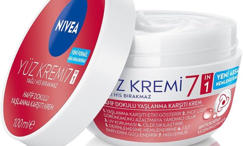 NIVEA Yaşlanma Karşıtı Yüz Kremi 100 ml, 24 Saat Nemlendirici Yüz Kremi, UV Koruması