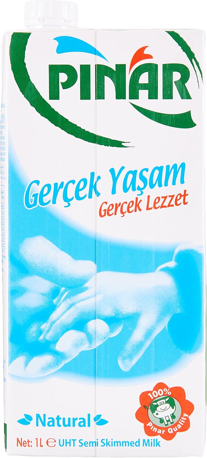 Pınar Yarım Yağlı Süt 1 L