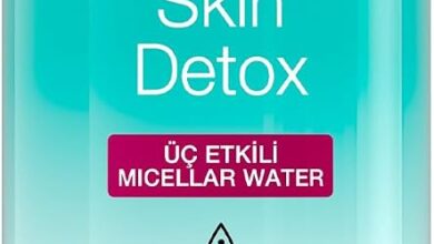Neutrogena Skin Detox Micellar Water 3'ü 1 Arada Nazik Temizleyici Kir ve Makyaj Temizleme Suyu Yüz Göz Dudak İçin 400 ml