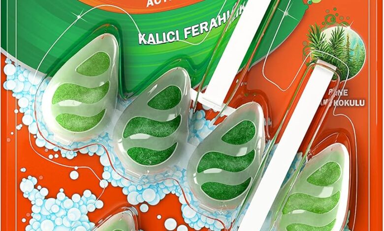Mr Muscle Active Clean Çam Kokulu 2'li Klozet Bloğu (1 x 2 Adet)