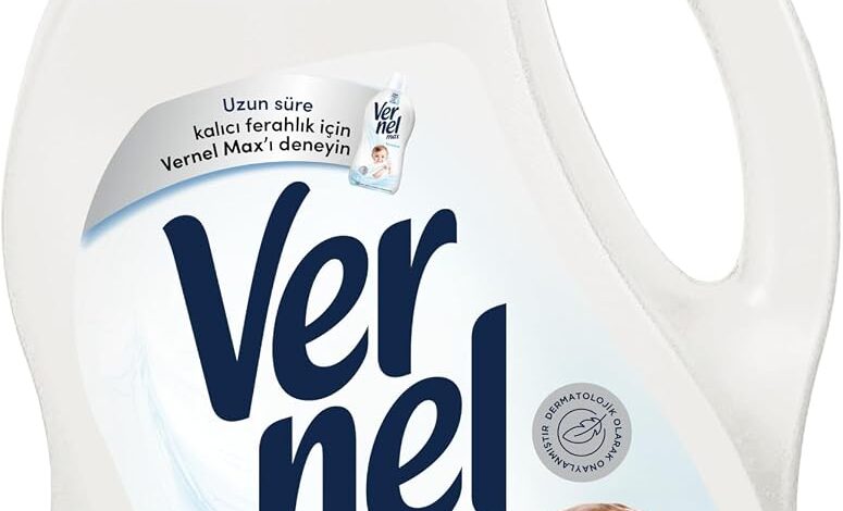 Vernel Hassas & Yumuşak Kalıcı Parfüm 30 Yıkama Çamaşır Yumuşatıcısı (1 x 3000 mL)
