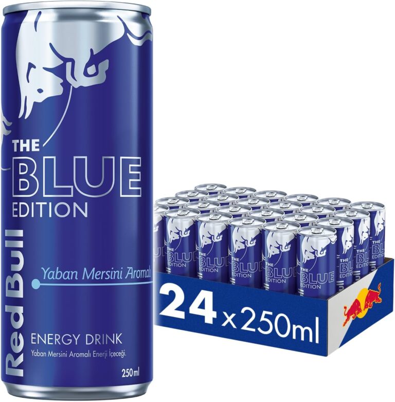 Red Bull Enerji İçeceği, Yaban Mersini, 250 ML (24'Lü Paket, 24 x 250 ML), Enerji, Kutu