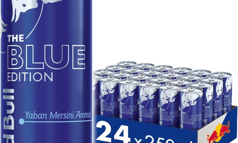 Red Bull Enerji İçeceği, Yaban Mersini, 250 ml (24'lü Paket, 24 x 250 ml)