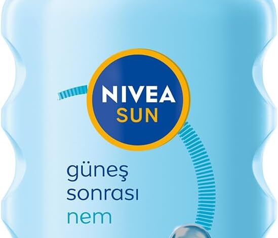 NIVEA SUN Ferahlatıcı Güneş Sonrası Vücut Spreyi 200ml, Nemlendirici, Aloe Vera, Hyaluron