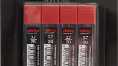 Rotring Super Polimer Kurşun Kalem Ucu (2B), 4'lü Paket, 0.7 mm - 2094211