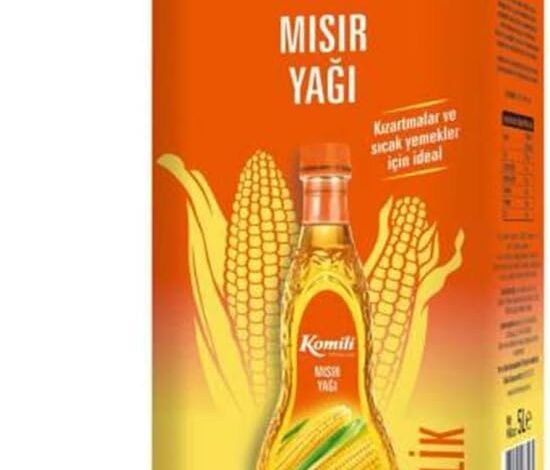 Komili Mısır Yağı 5 Lt Teneke