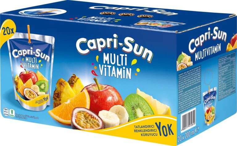 Capri-Sun Multi Vitamin Karışık Meyveli (200 ml x 20 Adet)