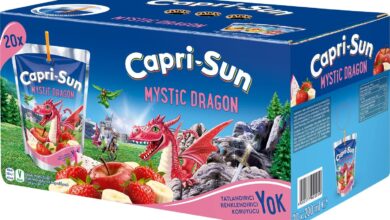 Capri-Sun Mysticdragon (Ejder Meyveli, Elmalı, Muzlu, Çilekli) (200 ml x 20 Adet)