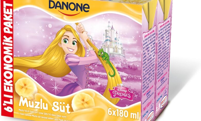 Danone Disney Muzlu Süt 6X180 ML