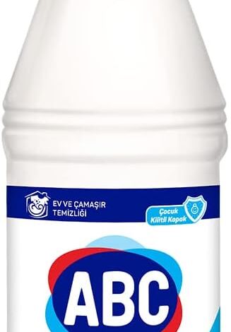 ABC DETERJAN Çamaşır Suyu Bembeyaz & Parlak 1 L