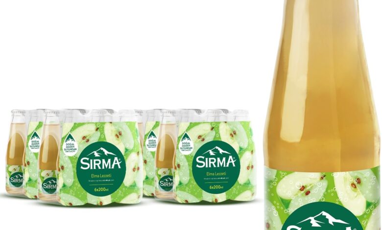 Sirma C Vitaminli Elma Aromalı Doğal Maden Suyu (24 x 200 ml)