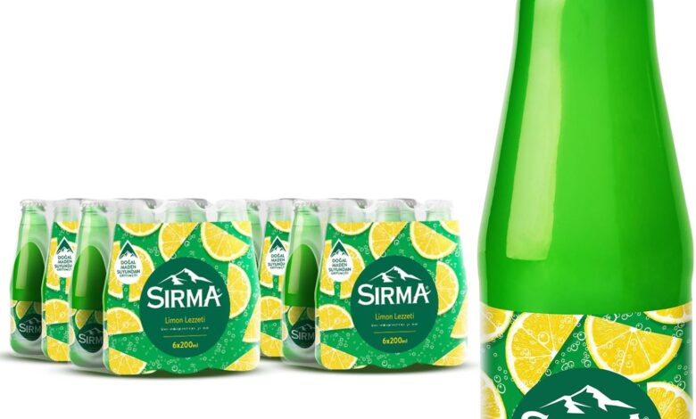 Sırma C Vitaminli Limon Aromalı Doğal Maden Suyu (24 x 200 ML)