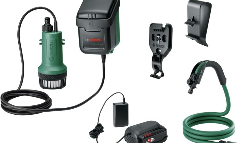 Bosch Home and Garden GardenPump 18V-2000 Akülü Bahçe Pompası