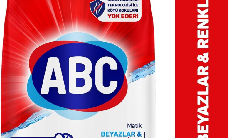 ABC DETERJAN Matik Beyazlar & Renkliler 8 Kg
