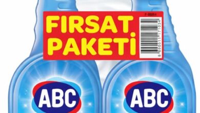 ABC DETERJAN Cam Temizleyici Promosyonlu Paket (1+1) 750 Ml