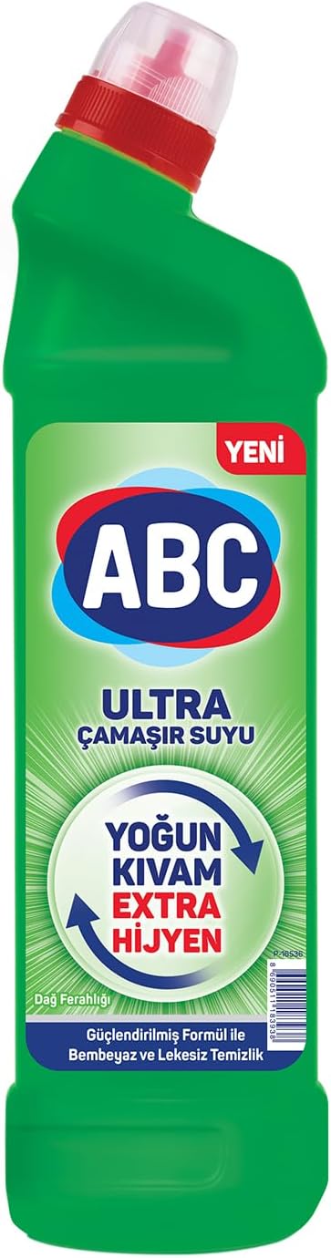 ABC DETERJAN Ultra Çamaşır Suyu Dağ Ferahlığı 750 Ml