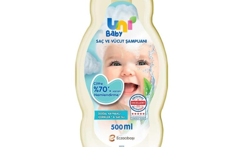Uni Baby Şampuan 500 ml FLip 2022