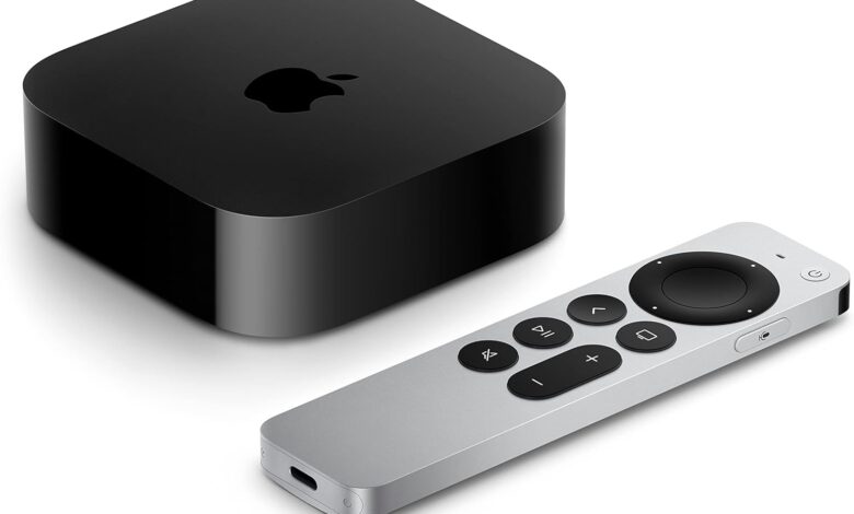 Apple 2022 128 GB depolama alanına sahip Apple TV 4K Wi-Fi + Ethernet (3. nesil)