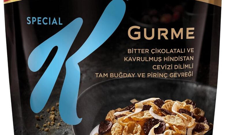 Kellogg's Special K Gurme Kavrulmuş Hindistan Cevizi Dilimi ve Bitter Çikolata Parçalı Kahvaltılık Tam Buğday ve Pirinç Gevreği 300 Gr,Tam Tahıllı,Lif Kaynağı,En Az Kakao Kitlesi içerir