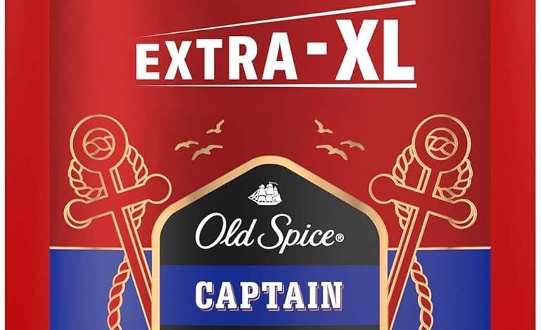 Old Spice Captain Erkekler için Duş Jeli ve Şampuan 1000 ml Ekstra-XL