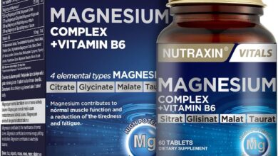 Nutraxin Magnesium Complex Gıda Takviyesi, 60 Tablet