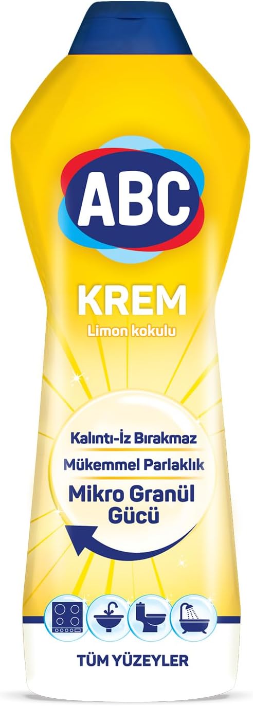 ABC DETERJAN Sıvı Krem Limon 750 Ml