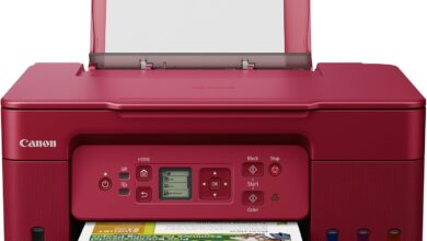 Canon G3470 EUM/EMB RED, Mürekkep Püskürtmeli Yazıcı, Kırmızı