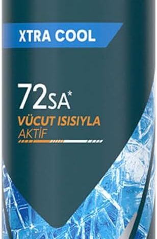 Rexona Men Erkek Sprey Deodorant Xtra Cool 72 Saat Kesintisiz Üstün Koruma 200 ml