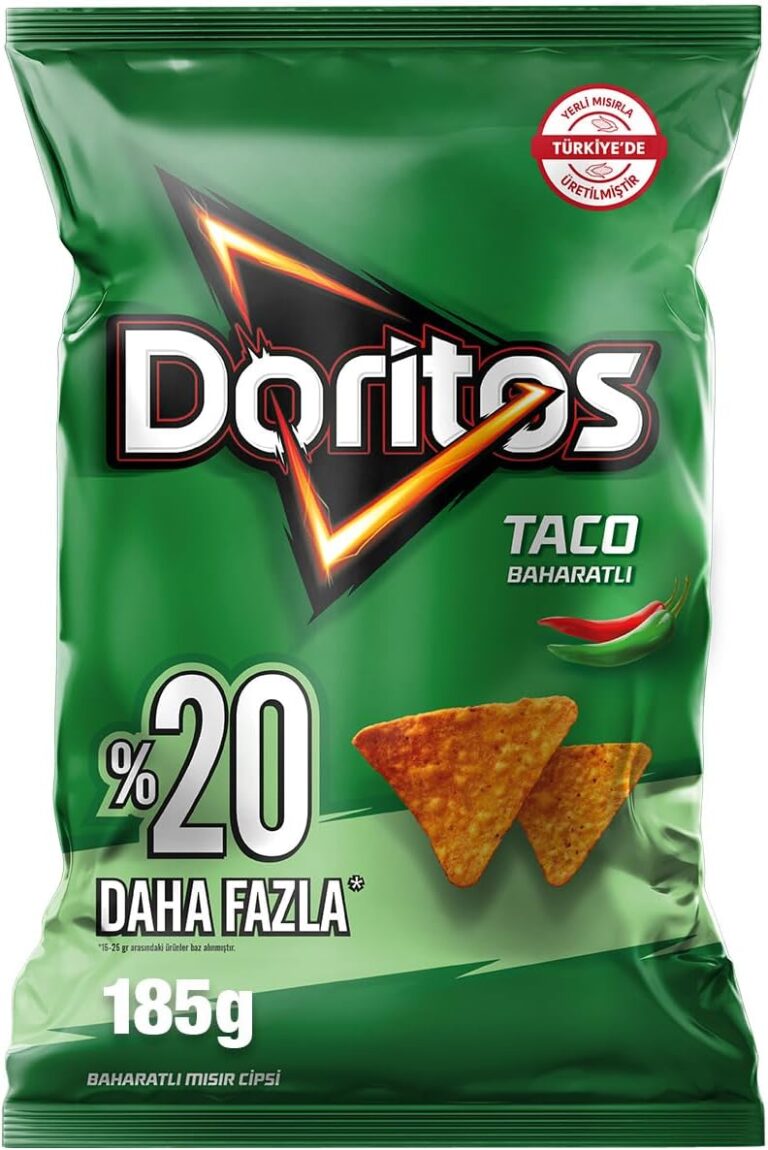 Doritos Taco Baharatlı Mısır Cipsi Parti Boy 185 g