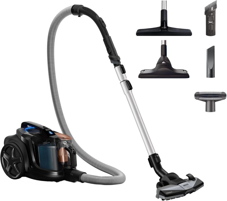 Philips Marathon Daily Torbasiz Elektrikli Süpürge, 750W, PowerCyclone 8, Alerji Kilit Sistemi, Allergy H13 Filtre, CarpetClean Başlık, XB7150/07
