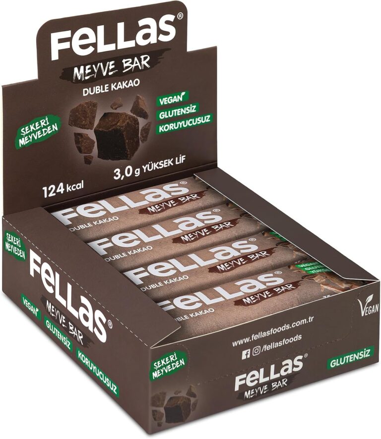 Fellas Meyve Bar, Duble Kakaolu, 35gr x 12 Adet