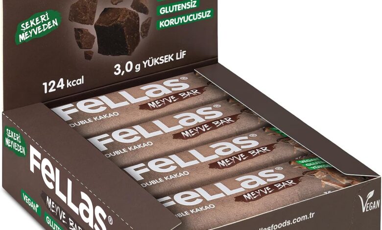 Fellas Meyve Bar, Duble Kakaolu, 35gr x 12 Adet