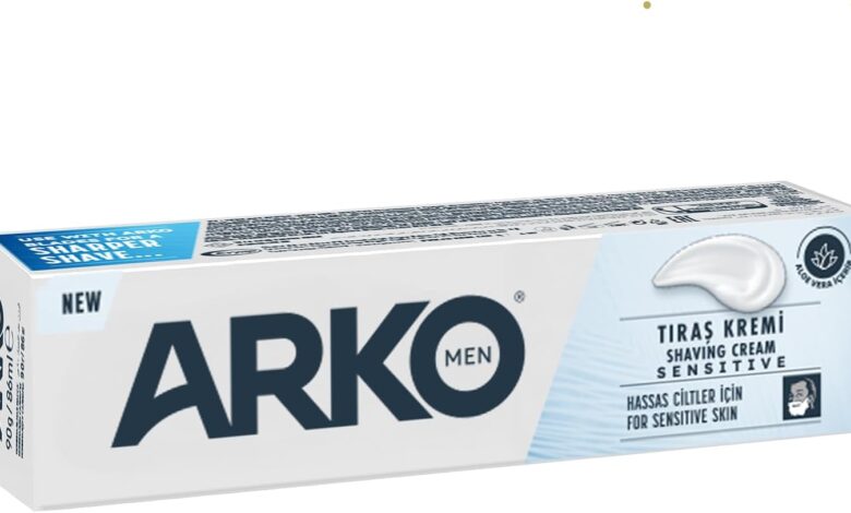 Arko Men Sensitive Hassas Ciltler için 90 gr Tıraş Kremi