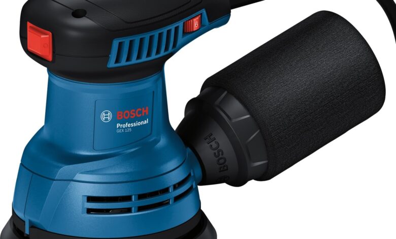 Bosch Professional Eksantrik Zımpara GEX 125