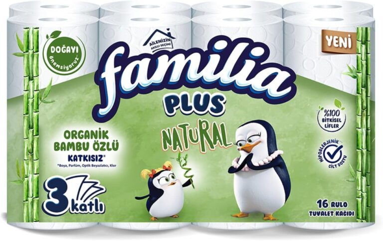 Familia Plus Natural Tuvalet Kağıdı 16 Lı