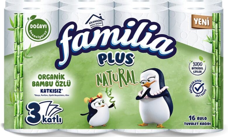 Familia Plus Natural Tuvalet Kağıdı 16 Lı