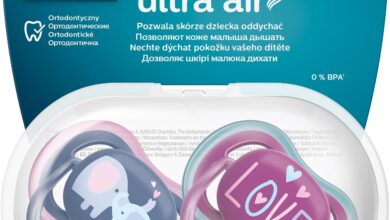 Philips Avent Ultra Air Emzik, 18 Ay+, Kız Bebekler için, 2’li Paket, Ortodontik Silikon, Geniş Hava Delikli, Mikrodalga Sterilize Edilebilir, BPA İçermez, Taşıma Kutulu, SCF349/22