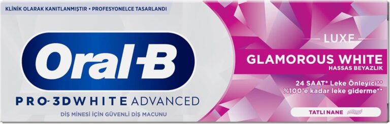 Oral-B Pro 3D White Advanced Luxe Glamorous White Diş Macunu 75 ml