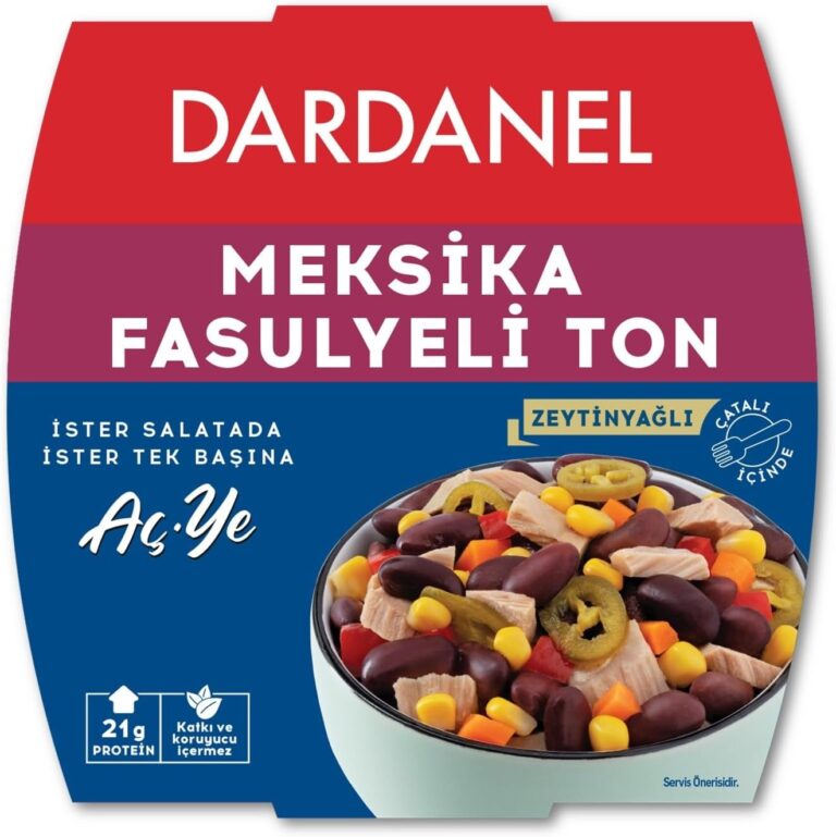 DARDANEL Aç Ye Meksika Fasulyeli Ton Balığı 160 gr