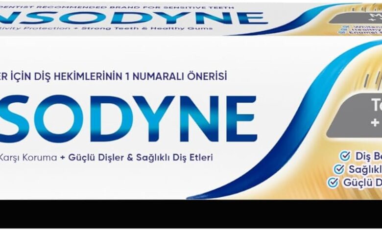 Sensodyne Tam Koruma ve Beyazlatıcı Diş Macunu 50 ml