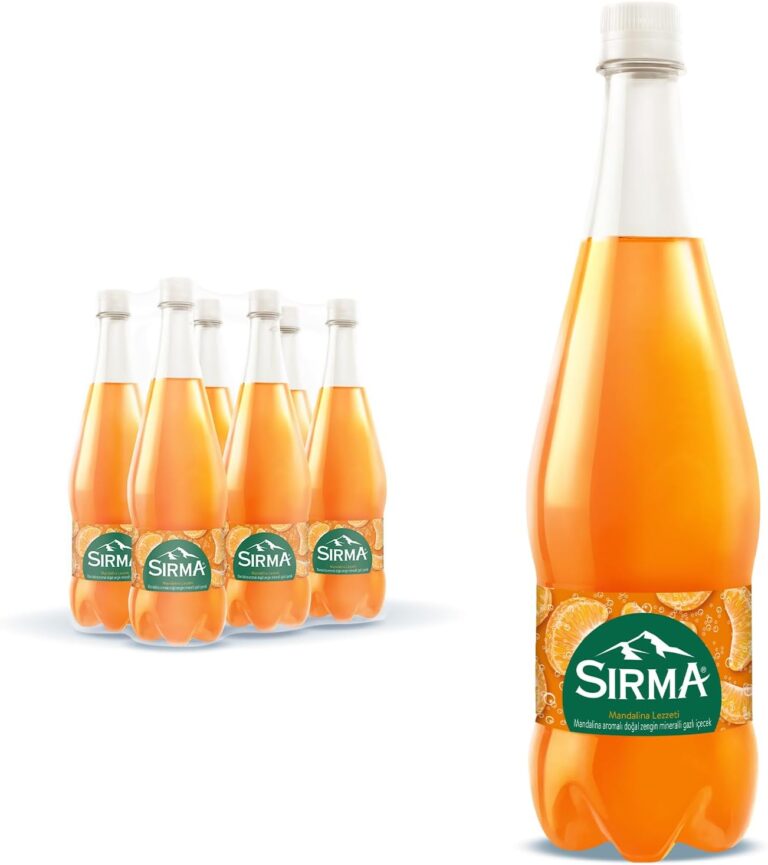 Sırma C Vitaminli Mandalina Aromalı Doğal Maden Suyu 6x1 L