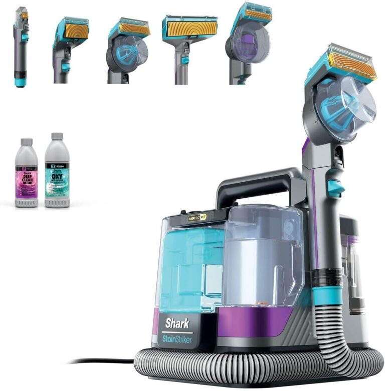 Shark StainStriker HairPro - Pet Başlıklı, Koltuk Yıkama ve Leke Çıkarma Makinesi PX250EUT